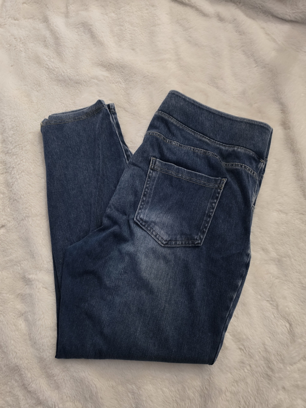 HALARA Dark Denim Jeggings in Deep Blue